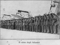 Il saluto degli Atlantici